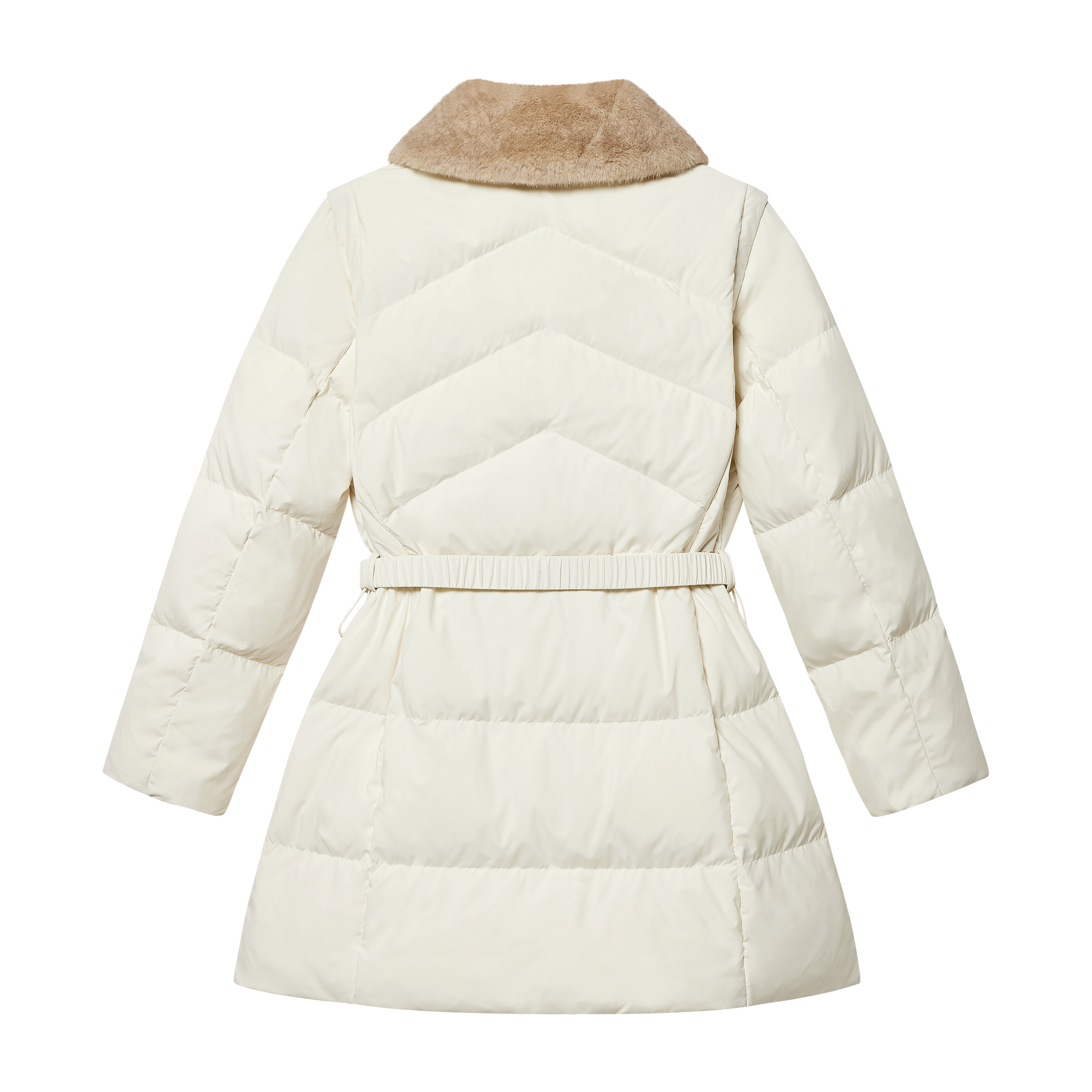 여성 롱다운 자켓