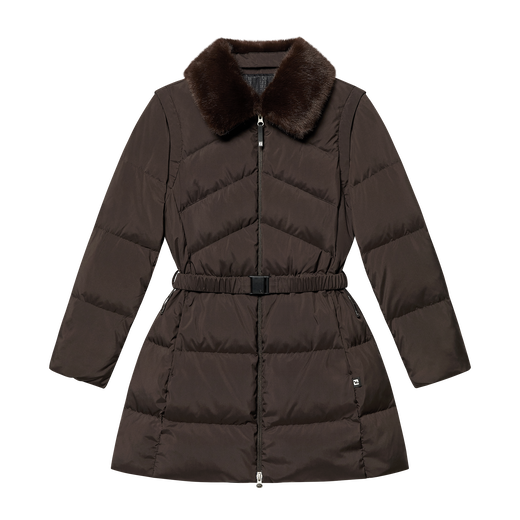 여성 롱다운 자켓