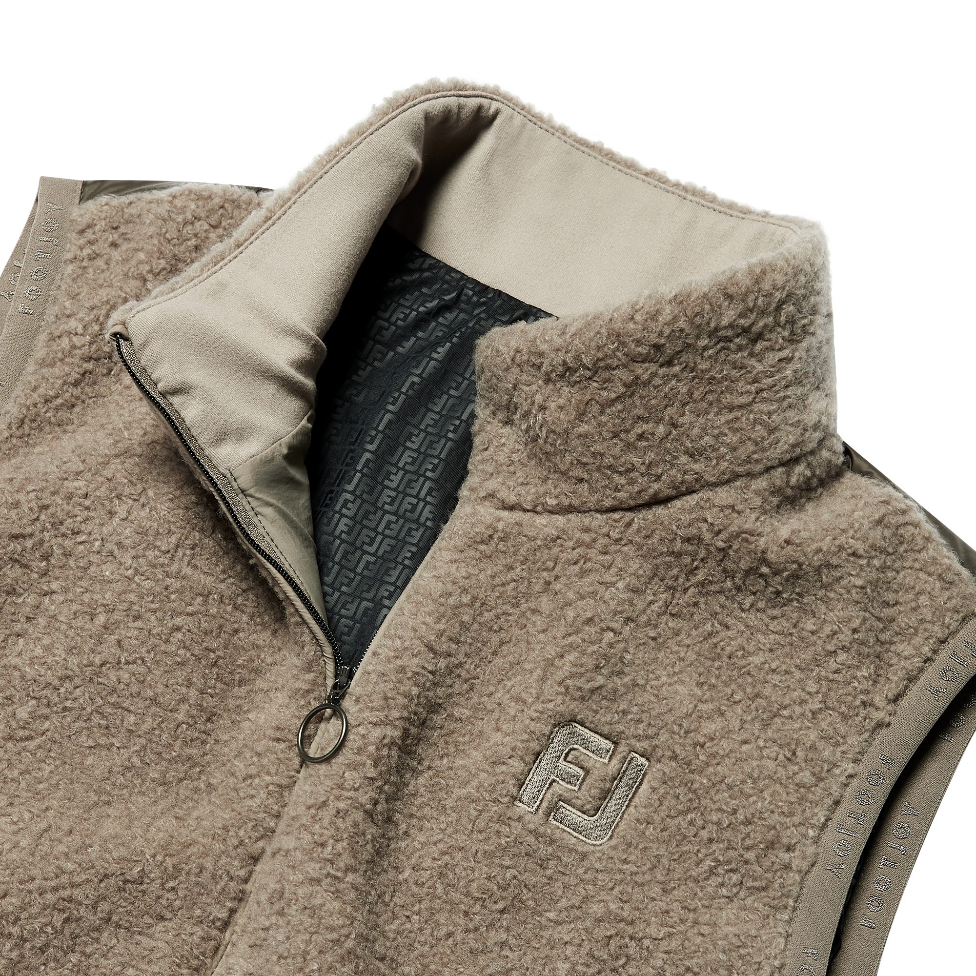 여성 플리스 다운 베스트