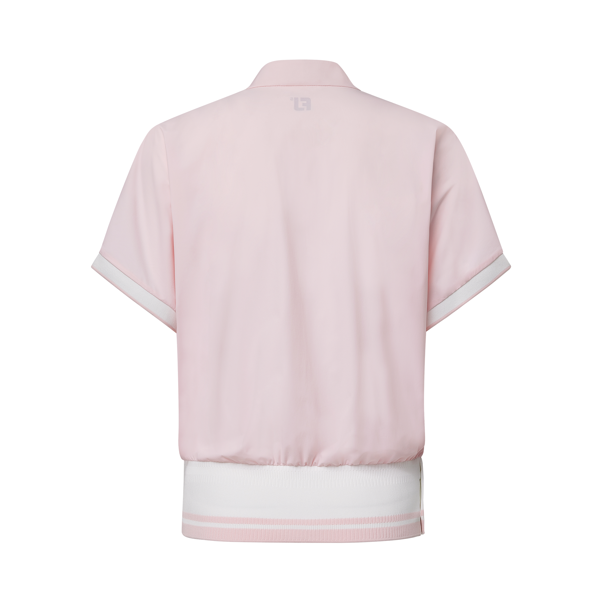 여성 블루종 하프 집업