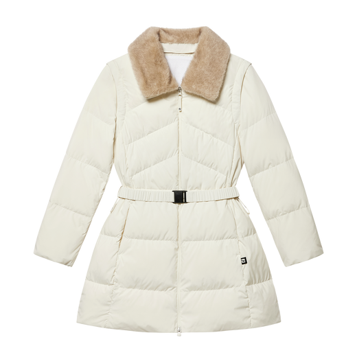 여성 롱다운 자켓