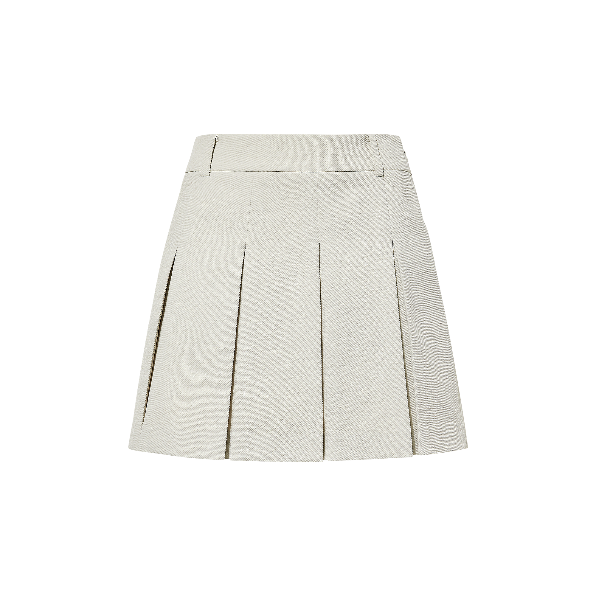 여성 에센셜 플리츠 스코트