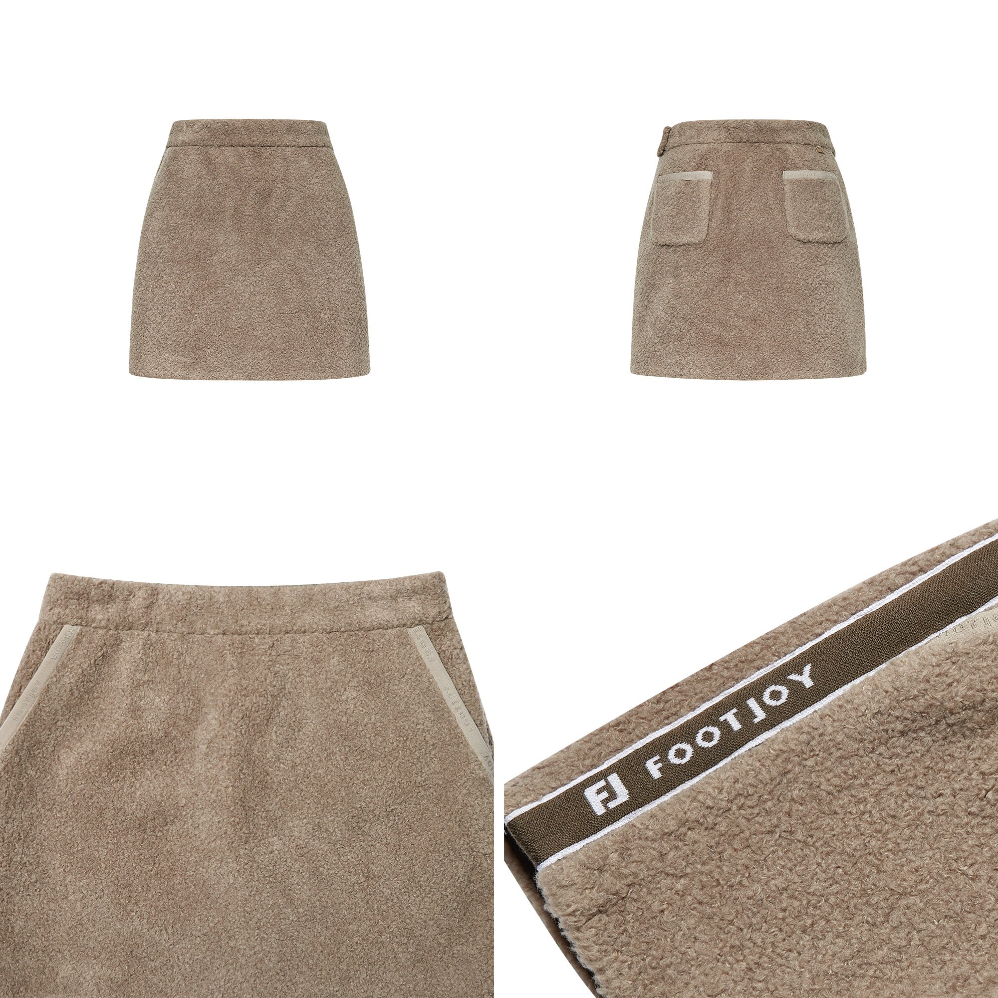 여성 플리스 스코트