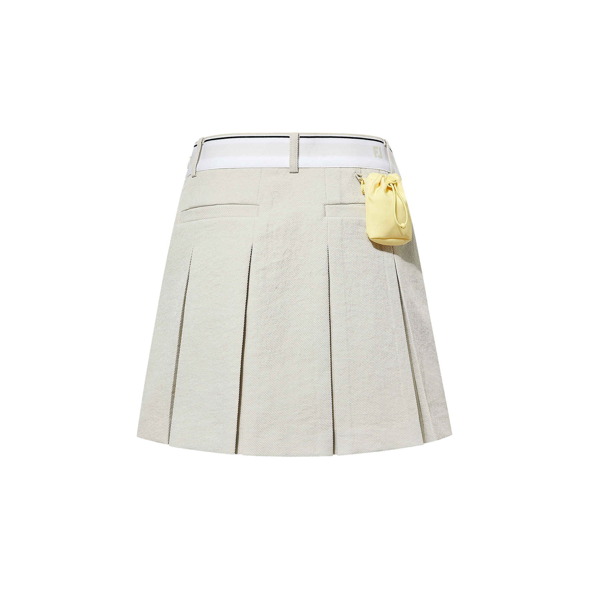 여성 에센셜 플리츠 스코트